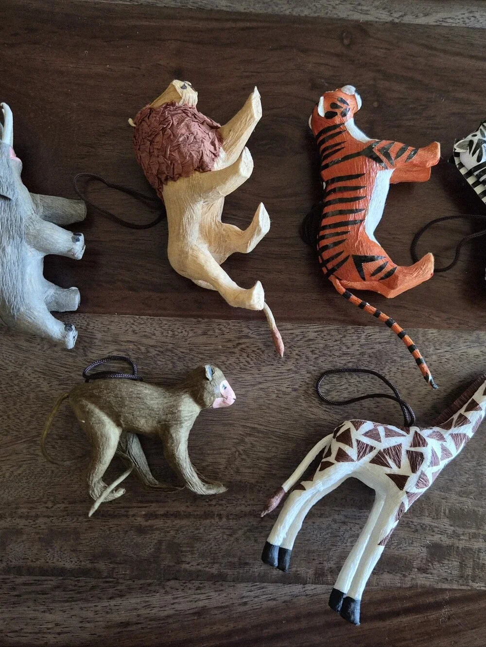 Safari Ornaments Or Home Decor Accents